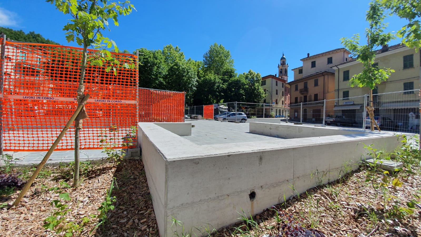 Stato attuale della piazza